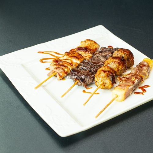 assortiment de brochettes 5P